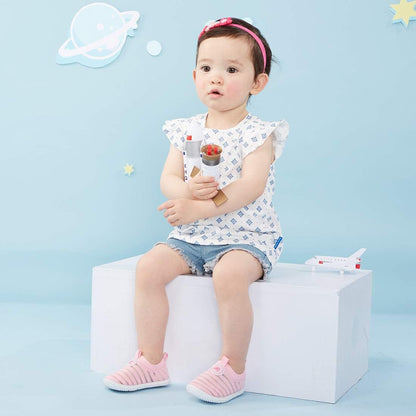 BMCiTYBM Baby Shoes Boy Girl Infant Sneakers Non-Slip First Walkers 6 9 12 18 24 Months