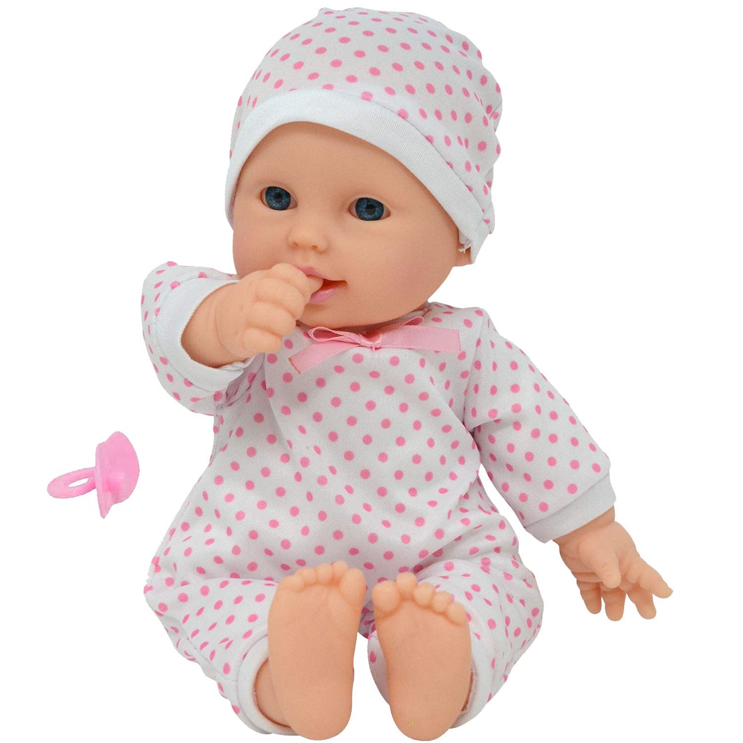 11 inch Soft Body Boy Baby Doll in Gift Box - Doll Pacifier Included -Toy Dolls for Boys and
