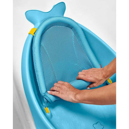 Skip Hop Infant Bath Tub 3-Stage Grow With Baby Smart Sling MOBY Bathtub Blue Age 0+