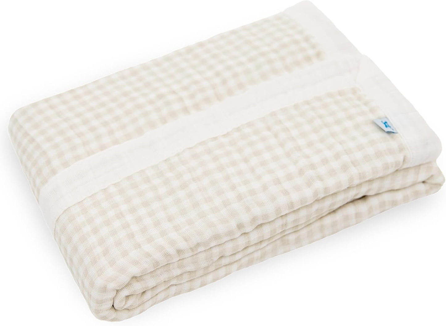 Little Unicorn Newborn Receiving Quilt | Ultra- Soft, Multi-Layered Muslin Fabric | Gift for