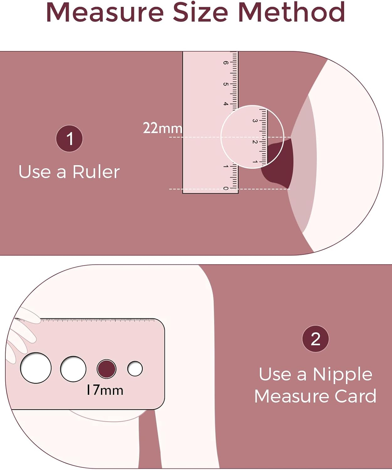 Momcozy Mobile Style | M6 21 mm Flange Insert, Original Mobile Style | M6 Breast Pump Replacement