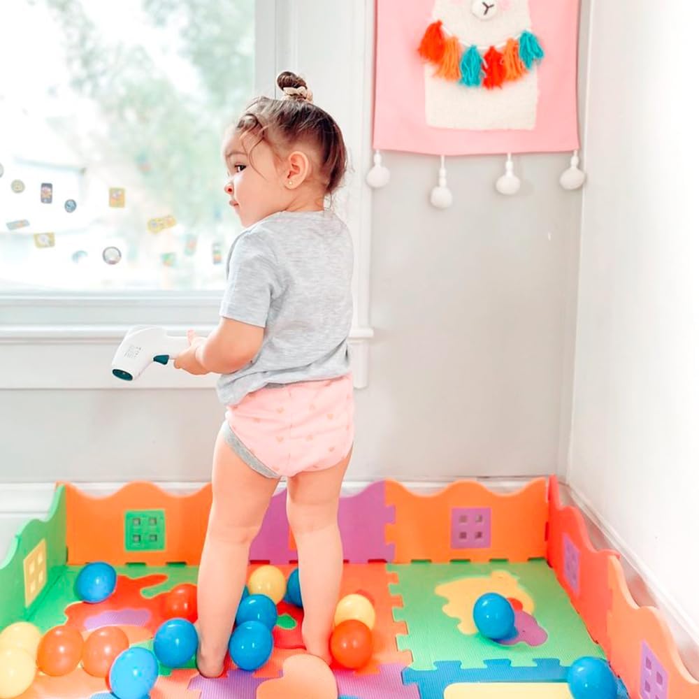 BIG ELEPHANT Potty Training Underwear - 10 Pack, 100% Cotton Absorbent Unisex Toddler Pee Pants for Boys Girls