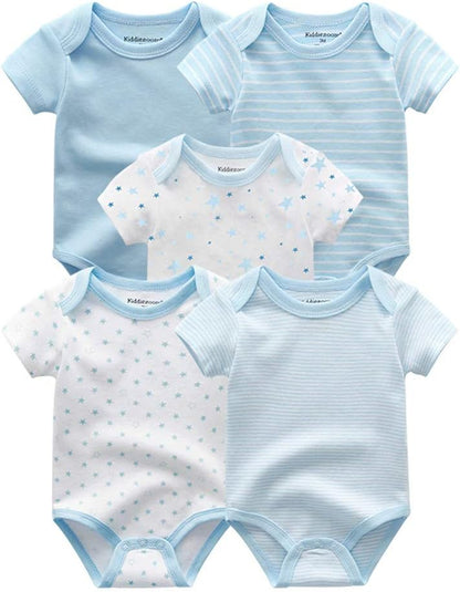 Kiddiezoom Unisex Baby Layette Essentials Giftset Clothing Set 19-Piece For Newborn Baby