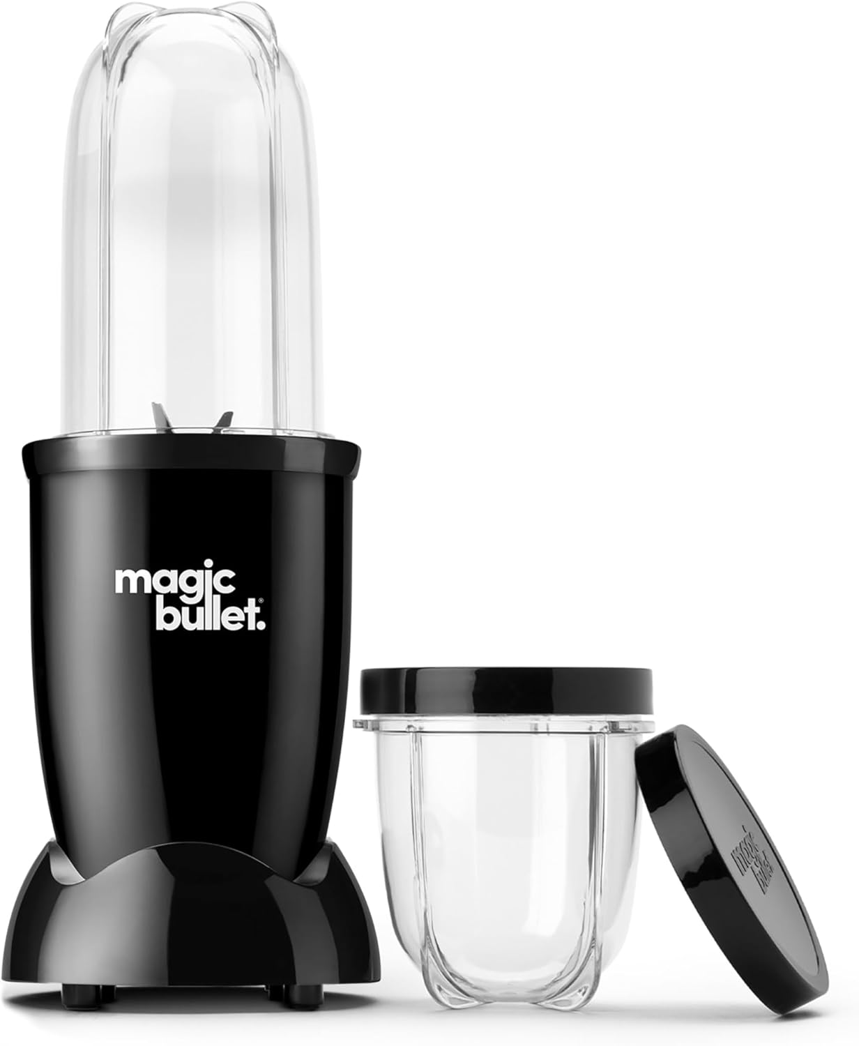Magic Bullet® Blender Set, 7-Piece Set, 250W Blender and Food Processor, 2 Blending Cups, Cross