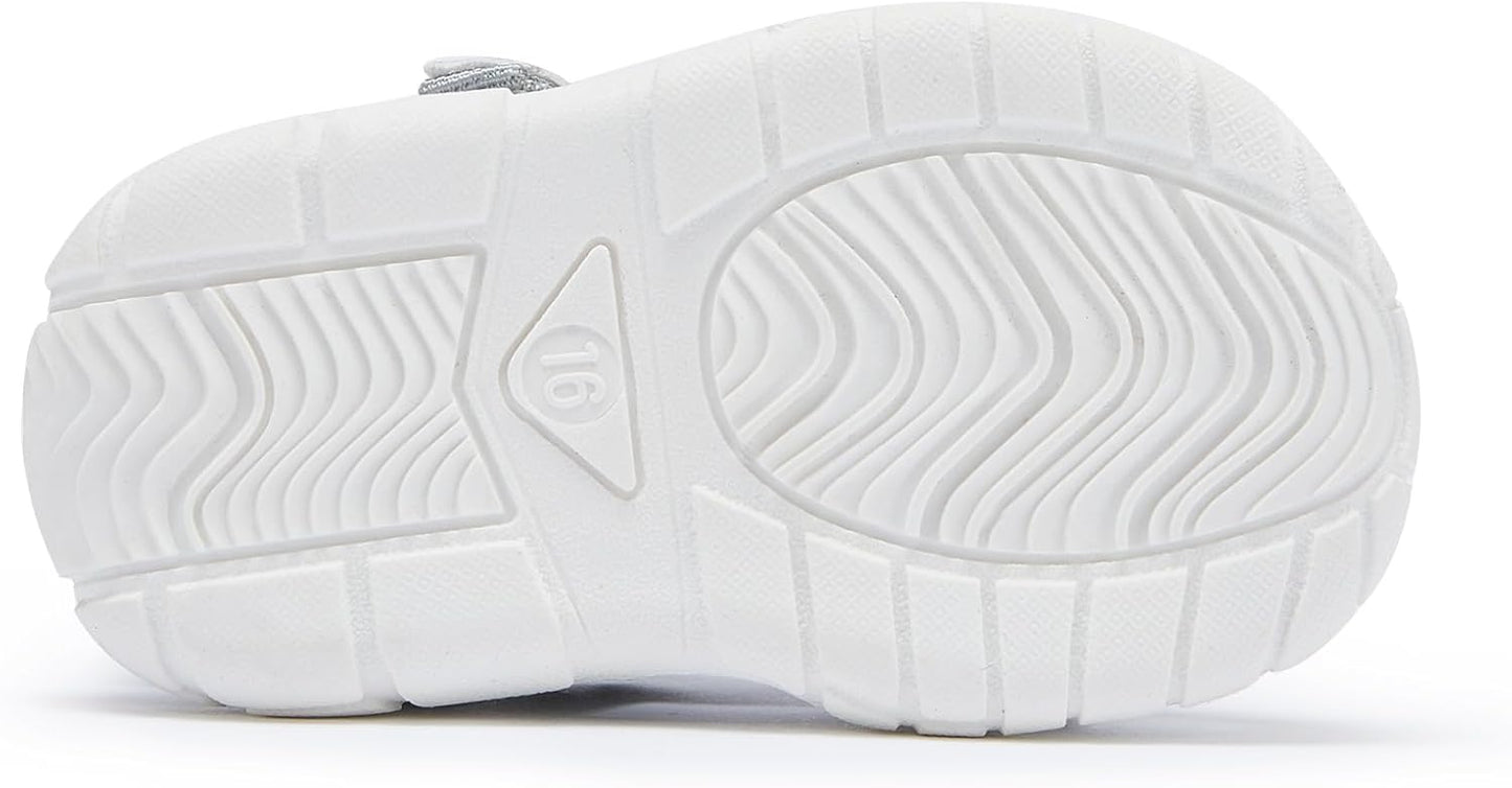 BMCiTYBM Baby Boy Girl Closed Toe Summer Sandals Lightweight Shoes Infant Non-Slip First Walking Sneakers 6 9 12 18 24 Months