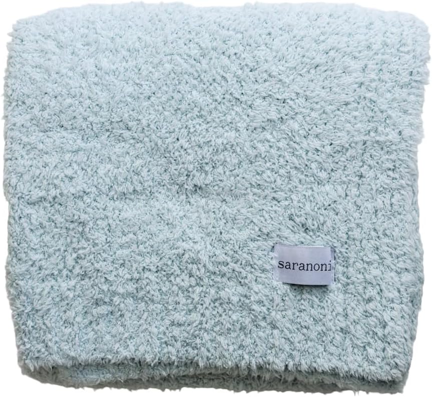 SARANONI Bamboni Luxury Baby Blanket | Plush Blanket for Infant Boys & Girls | Receiving Blanket