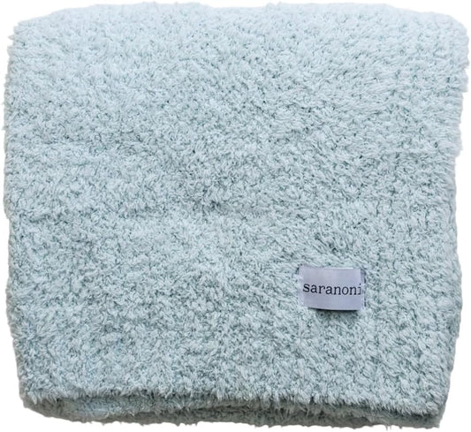 SARANONI Bamboni Luxury Baby Blanket | Plush Blanket for Infant Boys & Girls | Receiving Blanket