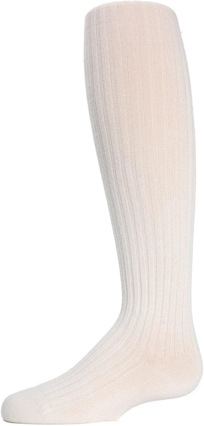 MeMoi Ribbed Cotton Girls Sweater Tights | Kids Tights