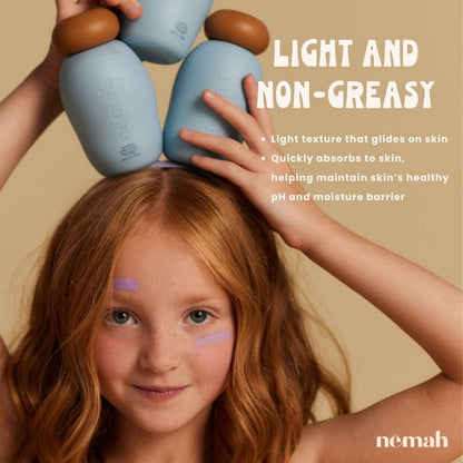 Nemah - Soothing Baby Lotion - Organic Baby Lotion for Sensitive Skin with Actismart Chamomile