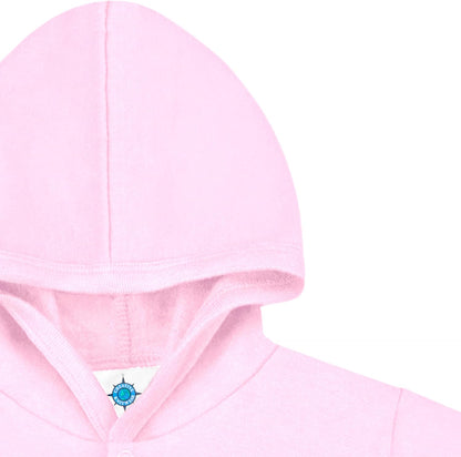 Creative Knitwear College Baby Snap Hooded Jacket - Team Logo, Multiple Colors, for Boys & Girls, (0-24 Months)