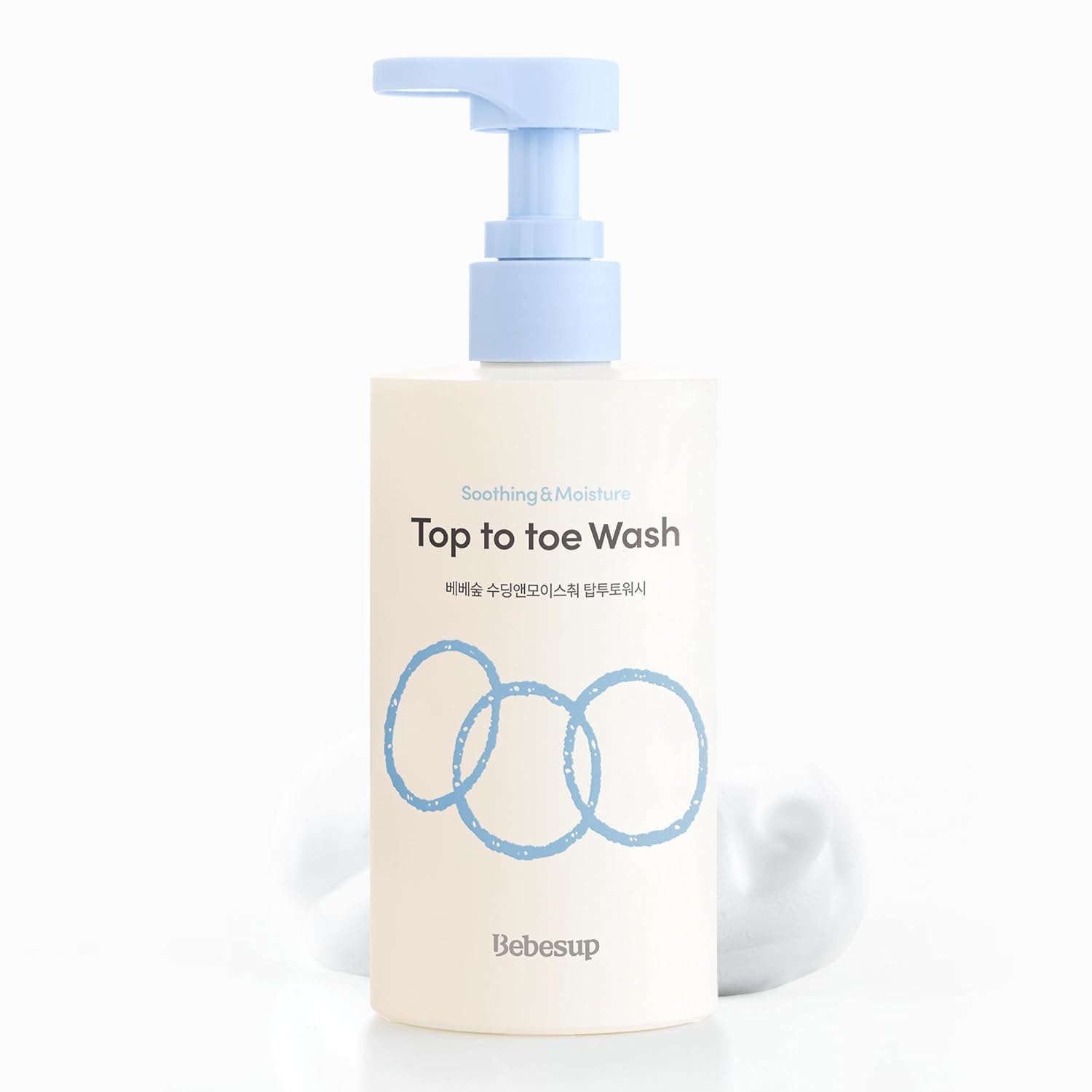 BEBESUP- 베베숲 Head to Toe Wash Baby Shampoo | Korean Skincare for Sensitive & Atopic Skin Organic