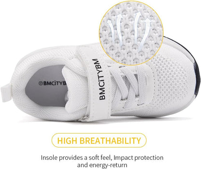 BMCiTYBM Baby Toddler Walking Sneakers Boys Girls Shoes