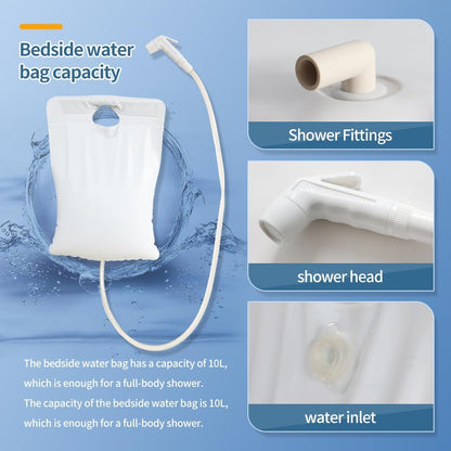 Medical Inflatable Bathtub,Inflatable Bed Bath,Medical PVC Bedside Shower Bathtub Kit,Bed Baths for