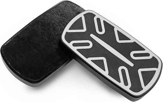 Trackless Fidget Slider, Aluminum Alloy Magnetic Metal Fidget Slider EDC Fidget Toys for Adults, Home Office Executive Desk Toys Ideal Gifts for ADD/ADHD/Autism (Black 2.0)