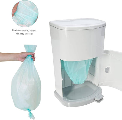 Adult Diaper Liner Refills, Compatible with Janibell Akord 280 Slim Model Pail, Odor-Seal Technology, Adult Diaper System, A Single Liner Pack Will Last Holds Up to 550 Diapers/Briefs, 6-Pack