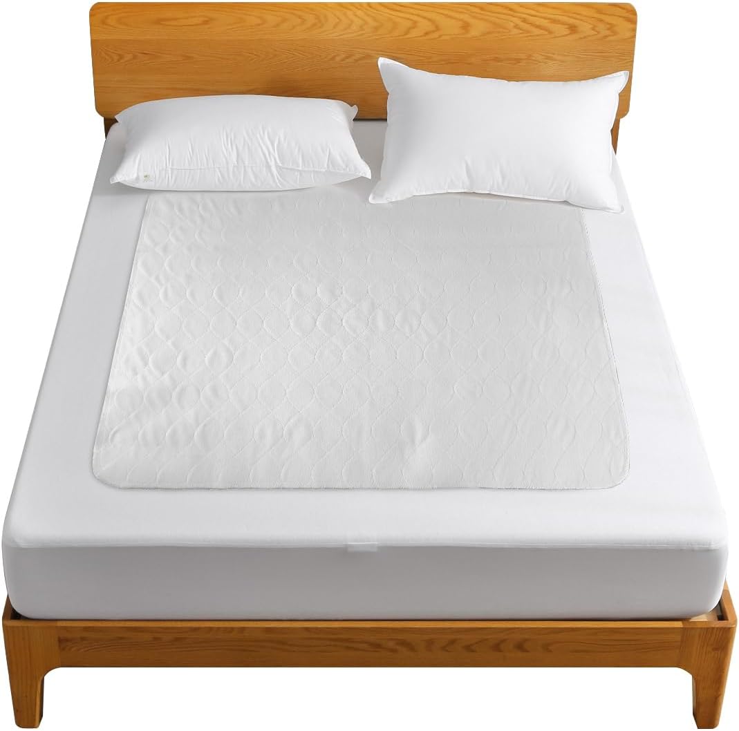 Bamuho Bed Pads for Incontinence Washable Extra Large 44" x 52", Waterproof Adult Large Bed Pads
