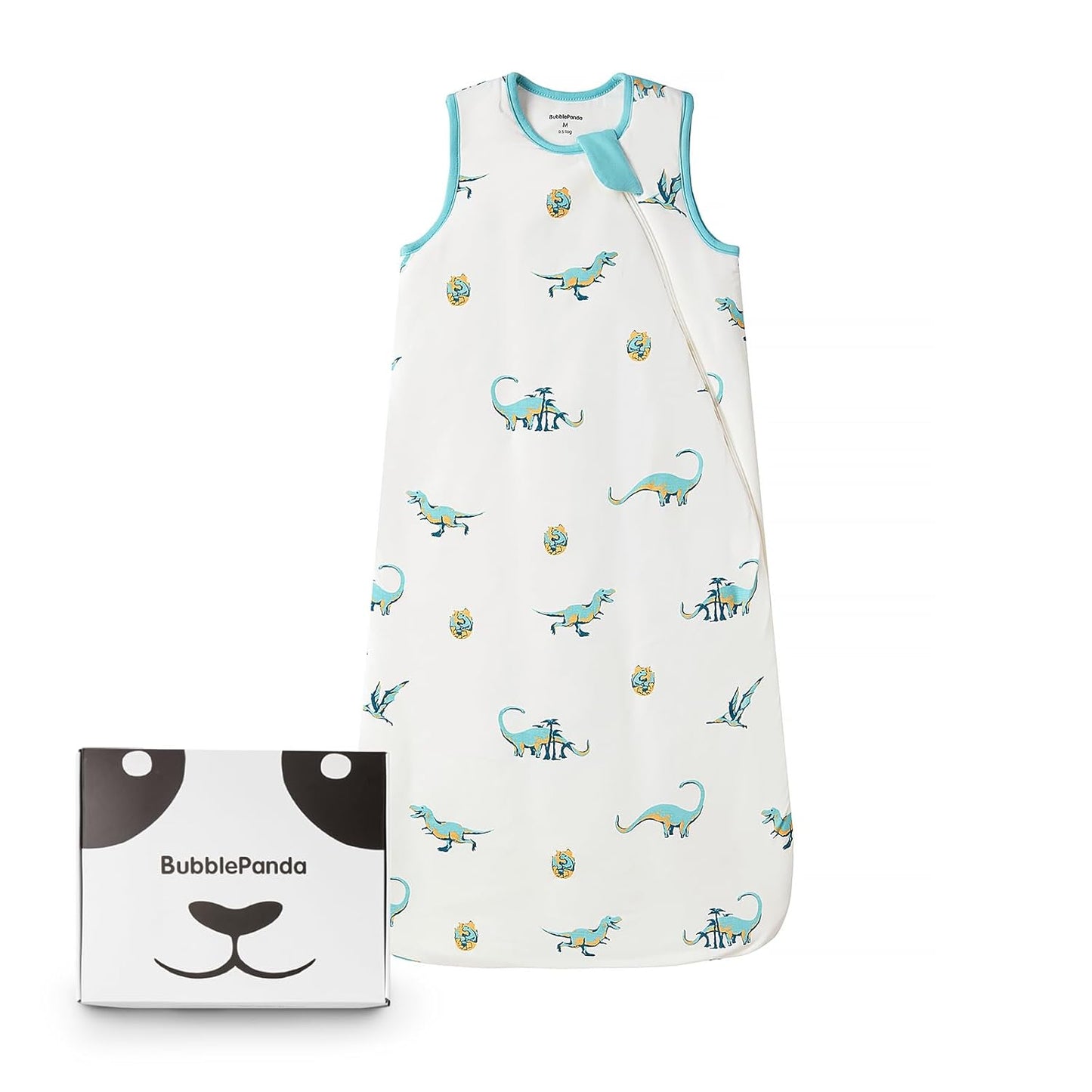 BubblePanda Rayon Made from Bamboo Sleep Sack 2t-3t 0.5 Tog Soft Lightweight Toddler Sleep Sack 24-36 Months for Babies 2-Way Zipper Wearable Blanket Baby 3t