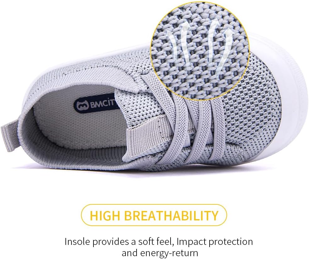 BMCiTYBM Baby Shoes Boy Girl Infant Sneakers Non-Slip First Walkers 6 9 12 18 24 Months