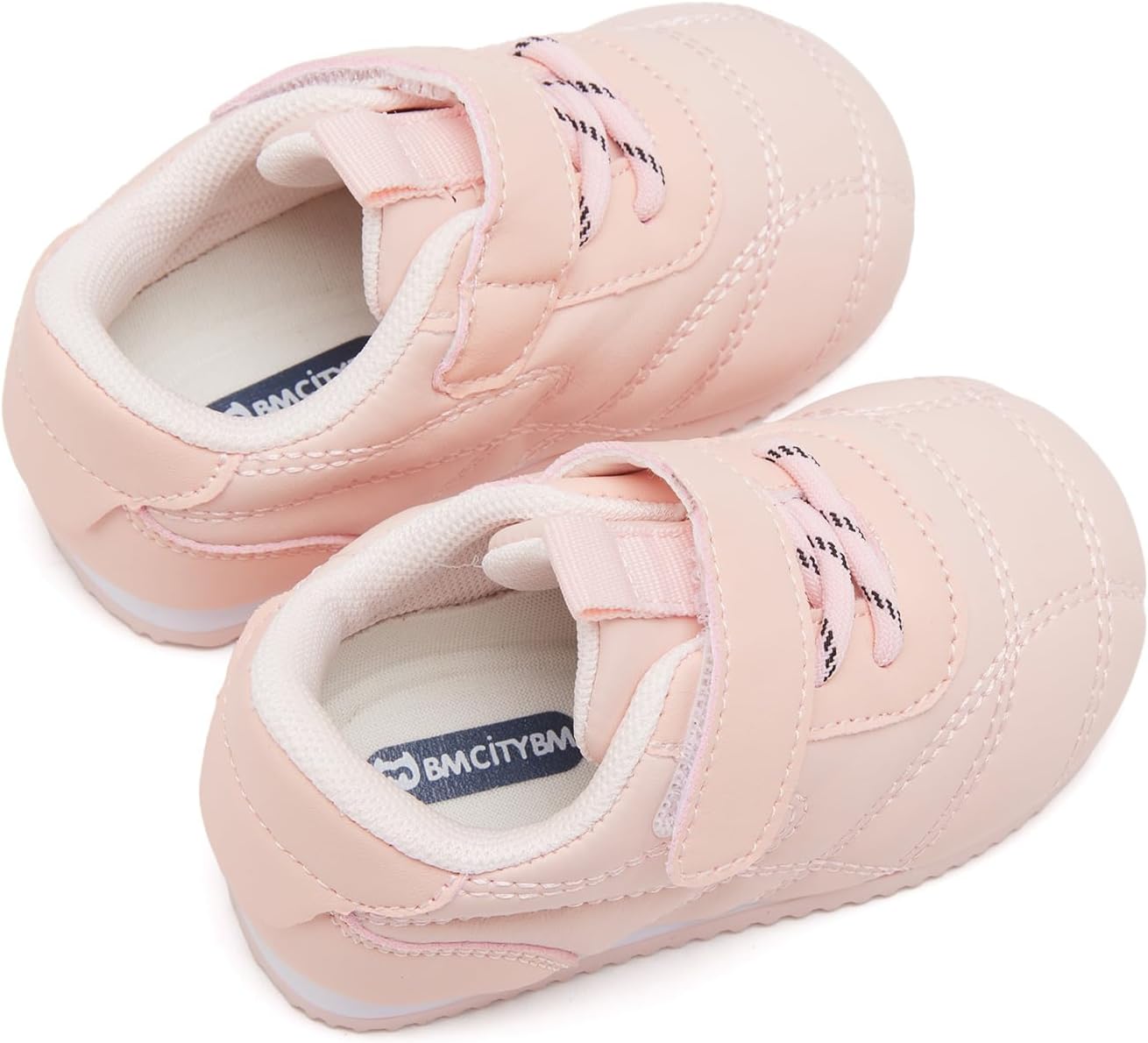 BMCiTYBM Baby Shoes Infant Boy Girl First Walker Shoes Toddler Walking Shoes Lightweight Non-Slip Sneakers for 6 9 12 18 24 Months