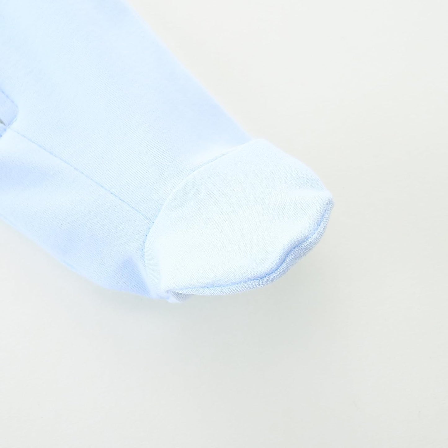 Baby Romper 100% Organic Cotton Pajamas One Piece Long Sleeve Zipper Footie Onesie for 0~12M Baby