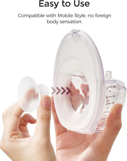 Momcozy Mobile Style | M6 21 mm Flange Insert, Original Mobile Style | M6 Breast Pump Replacement