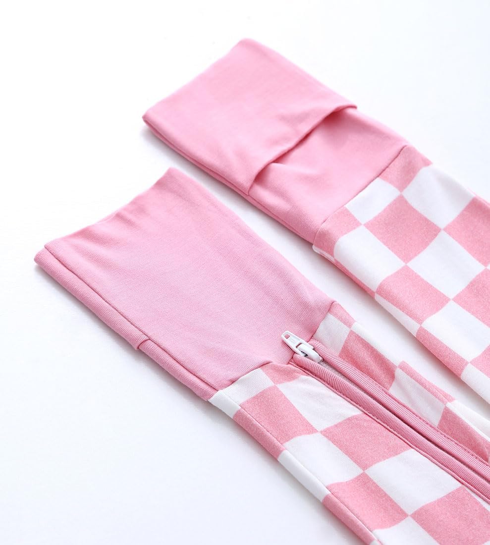 Baby Viscose from Bamboo Pajamas - Infant Boys Girls Footless Zippy Pjs Sleep 'N Play Clothes - One Piece Romper