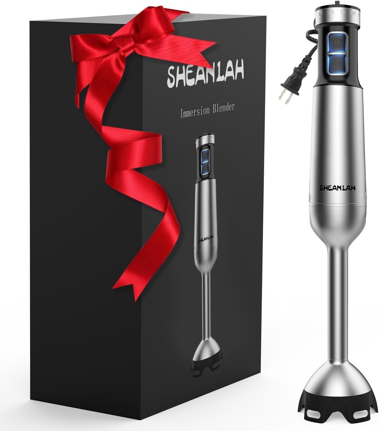 1000W Powerful Immersion Blender handheld, 2025 New Update Hand Blender with 25-Speed
