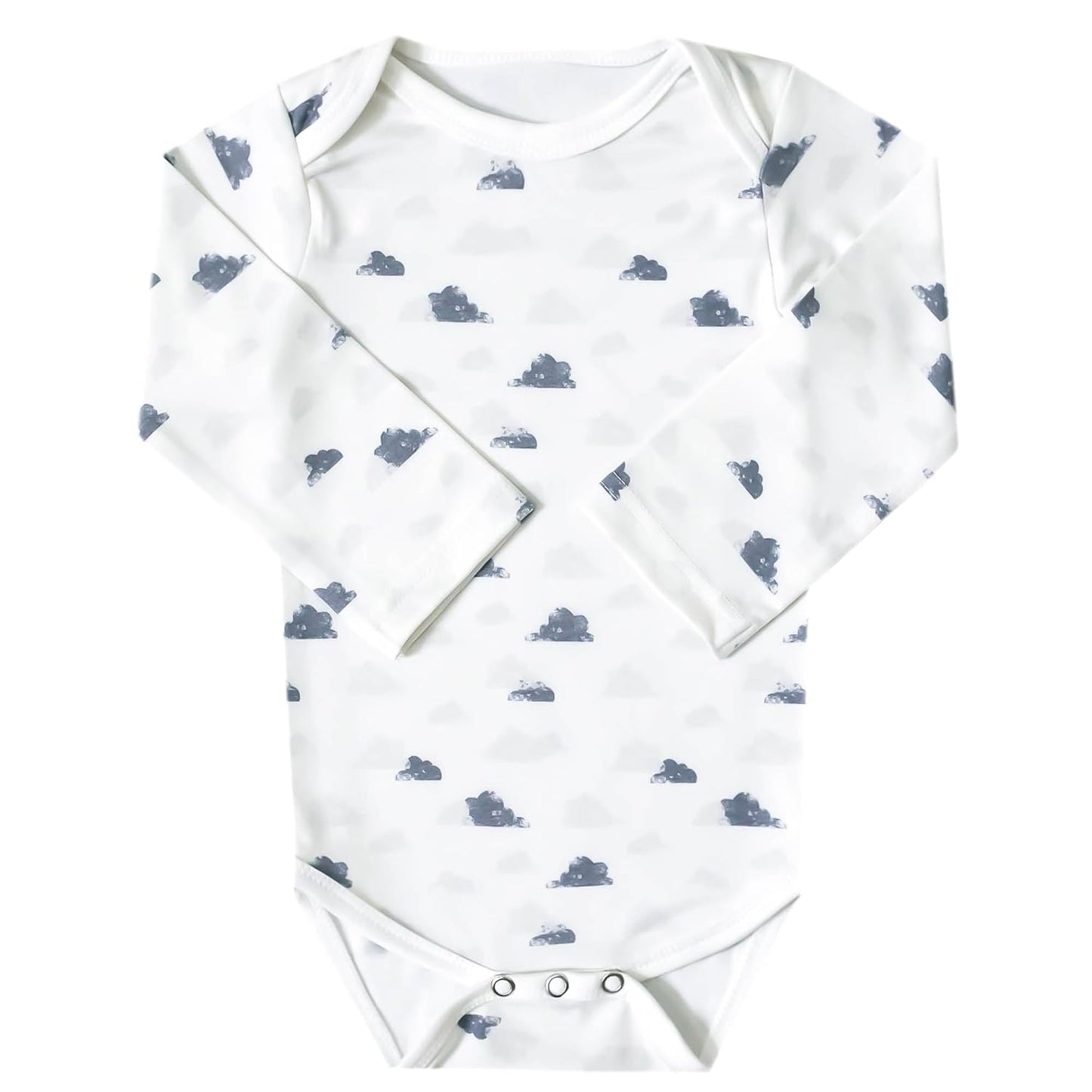 Copper Pearl Long Sleeve Bodysuit Baby: Ultra Soft Baby for Newborns, Boys, and Girls - Stylish, Comfortable, Overlap Shoulders, Premium Knit Fabric - 3-6 Months, Dream