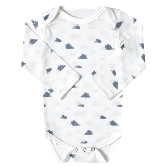 Copper Pearl Long Sleeve Bodysuit Baby: Ultra Soft Baby for Newborns, Boys, and Girls - Stylish, Comfortable, Overlap Shoulders, Premium Knit Fabric - 12-18 Months, Dream