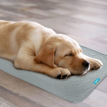 Waterproof Crib Mattress Protector 18" x 36", Non-Slip & Sturdy Mattress Pad Mat, 4 Layers