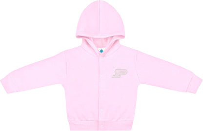 Creative Knitwear College Baby Snap Hooded Jacket - Team Logo, Multiple Colors, for Boys & Girls, (0-24 Months)