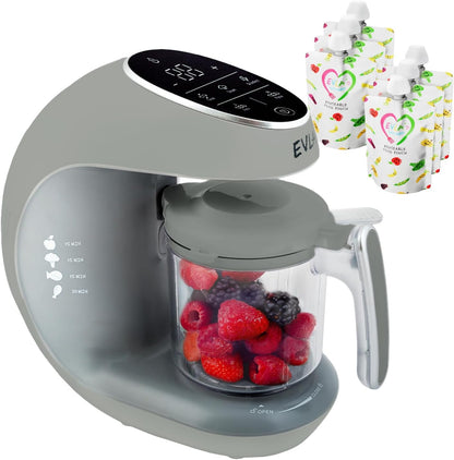 EVLA'S Baby Food Maker, Steamer, Blender, Baby Food Processor for Healthy Homemade Baby Food in
