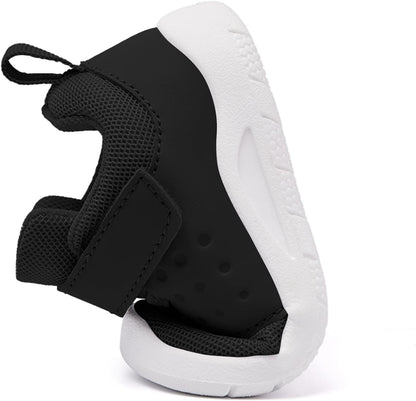 MORENDL Toddler Baby Shoes 0-4 Years Boy Girl Lightweight Breathable Non-Slip Sports Sneakers Running Walking Tennis Barefoot Shoes