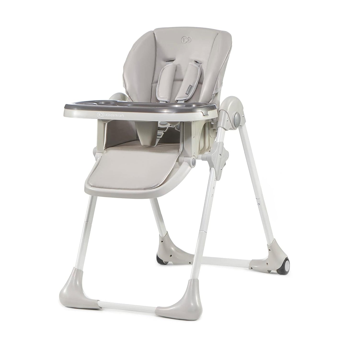 Kinderkraft Highchair Yummy, Baby Chair, Ergonomic, Comfortable, Reclining, Foldable, with