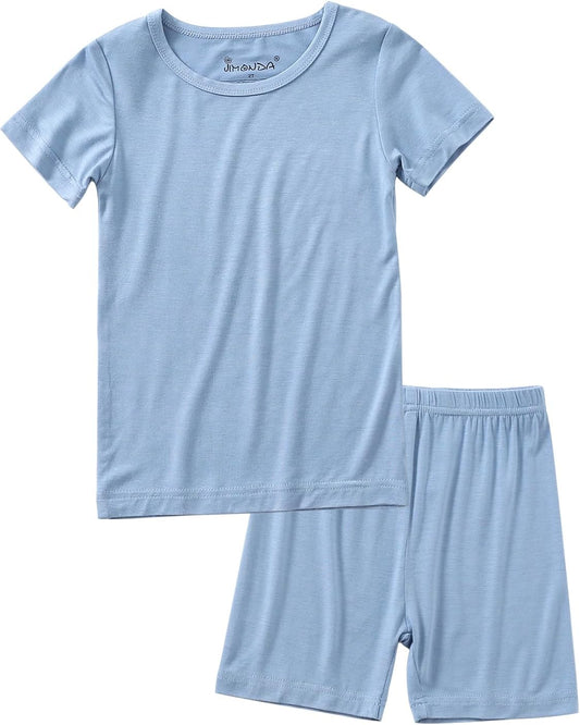 Jimonda Baby Boys Girls Pajama Sets Toddler Sleepwear Cool Jammies 2pcs Viscose from Bamboo PJs