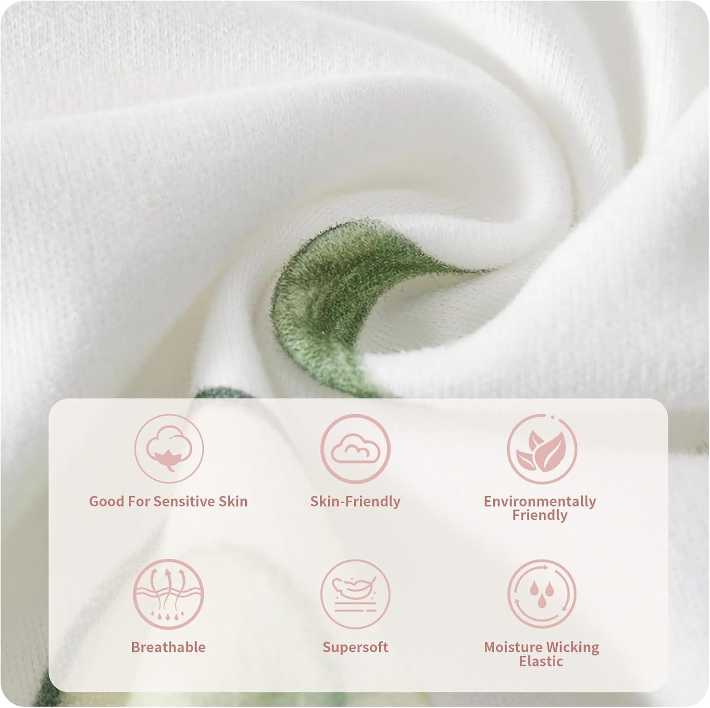 100% Organic Cotton Soft 3-24 Months Baby Romper Jumpsuits for Boys and Girls Unisex Long Sleeve