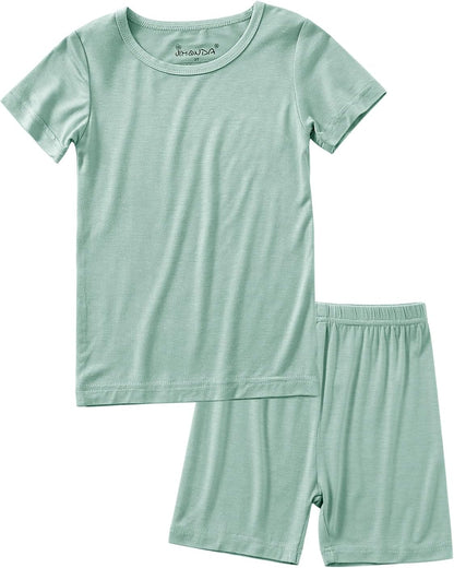 Jimonda Baby Boys Girls Pajama Sets Toddler Sleepwear Cool Jammies 2pcs Viscose from Bamboo PJs 18M-8Y