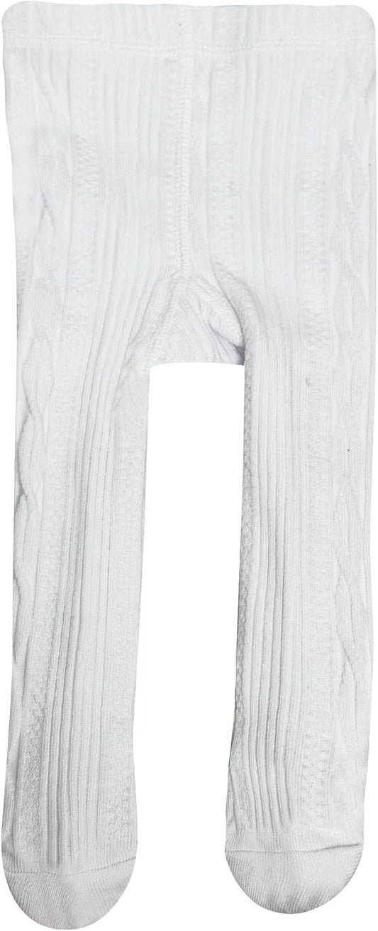 Baby Girls Tights Cable Knit Cotton Leggings Stockings for Newborn Infants Toddler