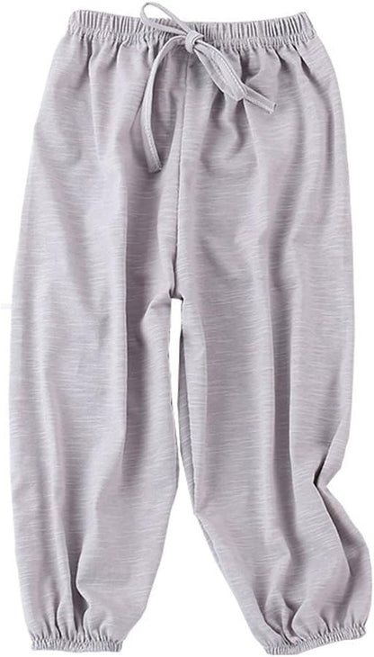 PAUBOLI Baby Long Bloomers Soft Cotton Harem Pants for Boys Girls 12M-7T