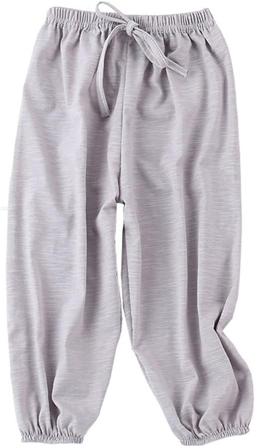PAUBOLI Baby Long Bloomers Soft Cotton Harem Pants for Boys Girls 12M-7T