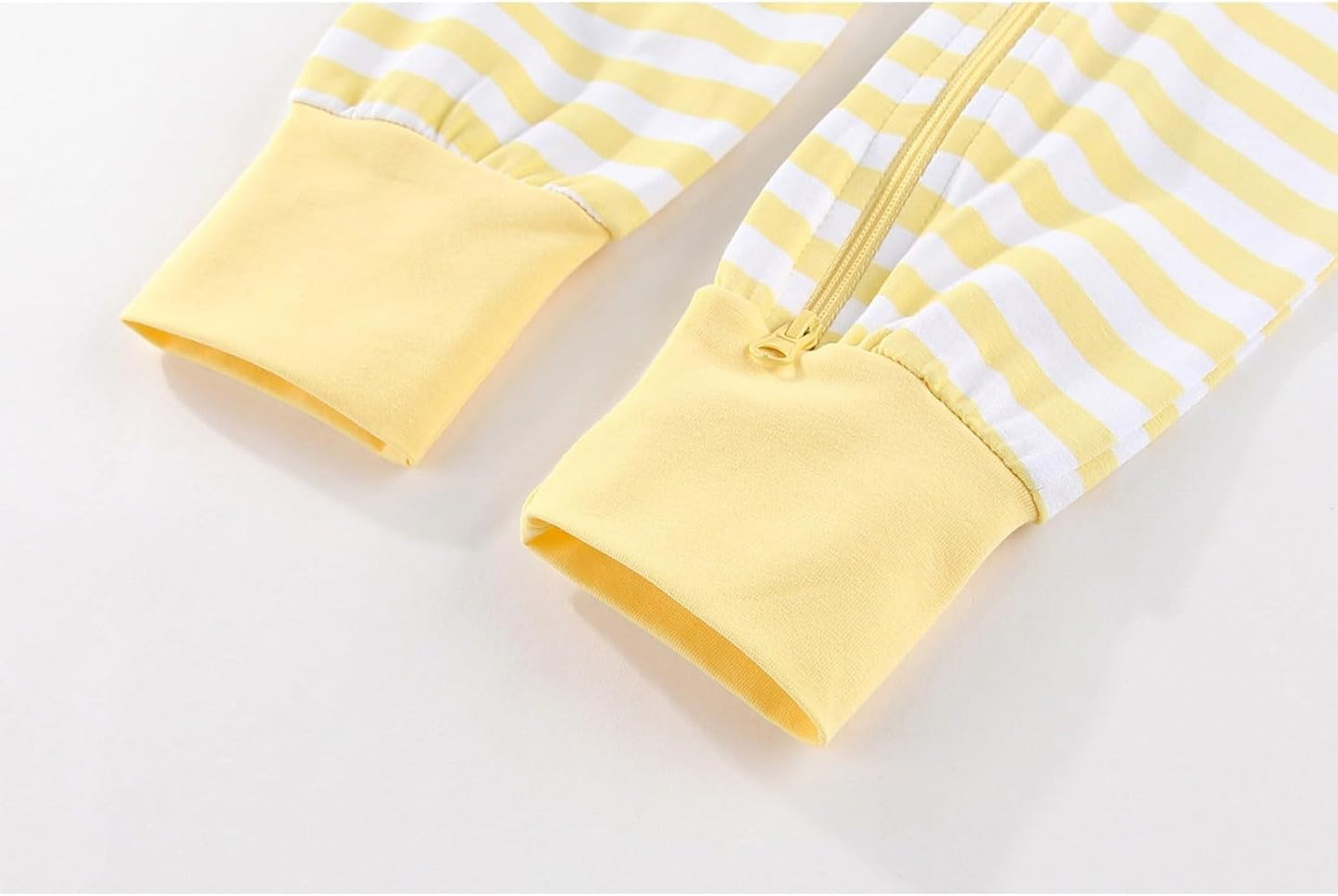 2 Pack Unisex Baby Short Sleeve Rompers 2 Way Zipper New Born One-Piece Jumpsuits 0-24Months Infant Outfits