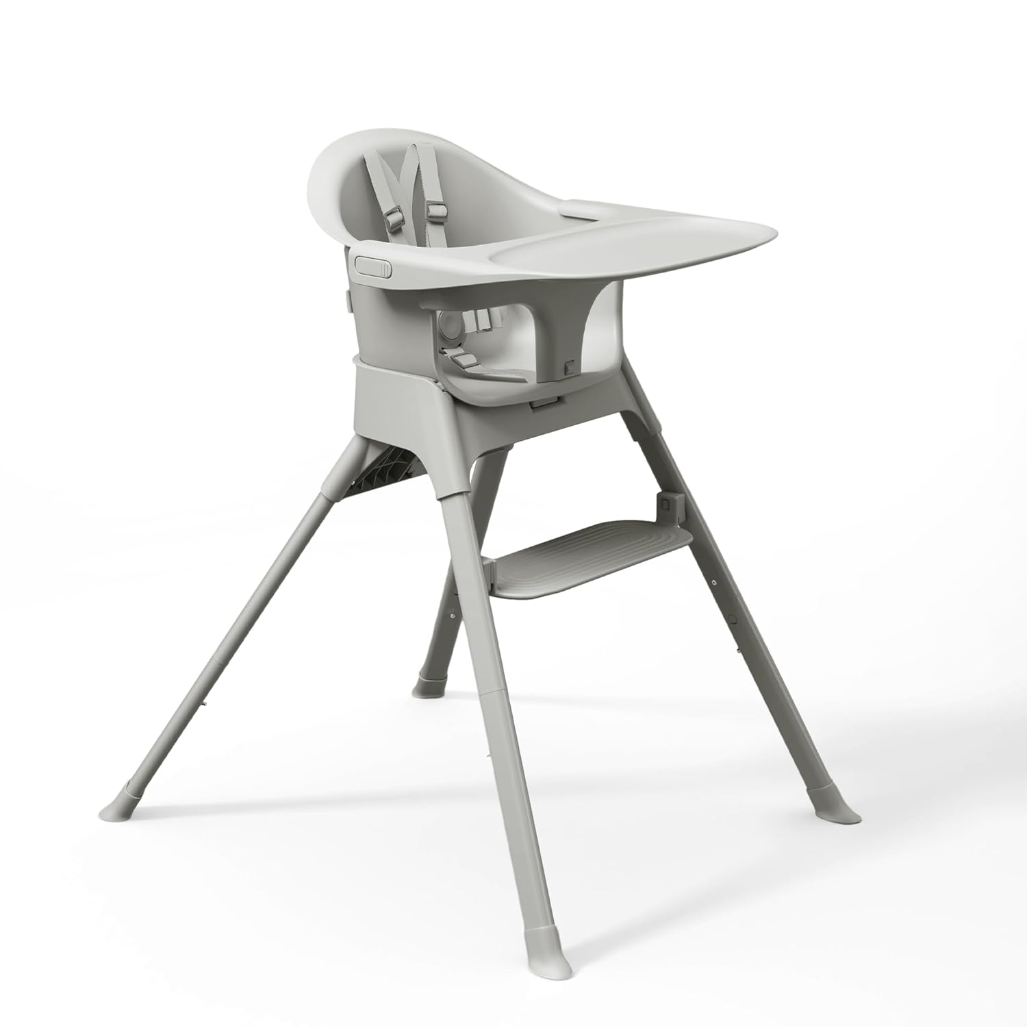 Mompush Olli 7-in-1 Convertible High Chair for Babies and Toddlers – Adjustable Height & Footrest