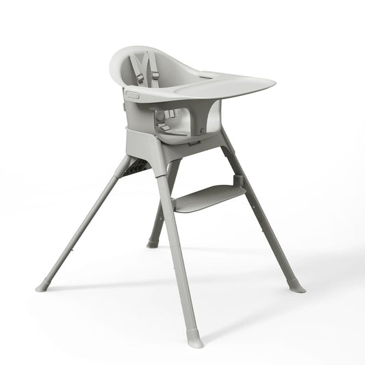 Mompush Olli 7-in-1 Convertible High Chair for Babies and Toddlers – Adjustable Height & Footrest