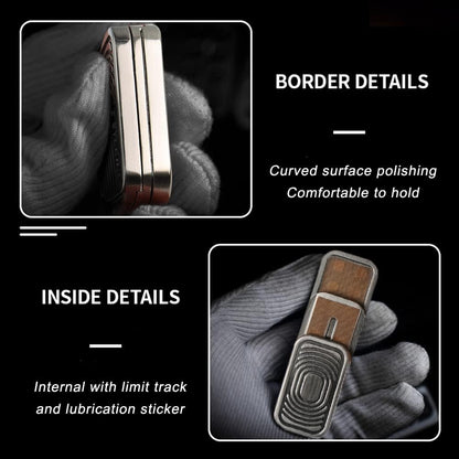 STONESTAR Fidget Toys Pack - Magnetic Metal Fidget Slider Haptic Coin Collection, EDC Fidget Toy for Adults, Helps Relieve ADHD/Anxiety/Stress (Silver)