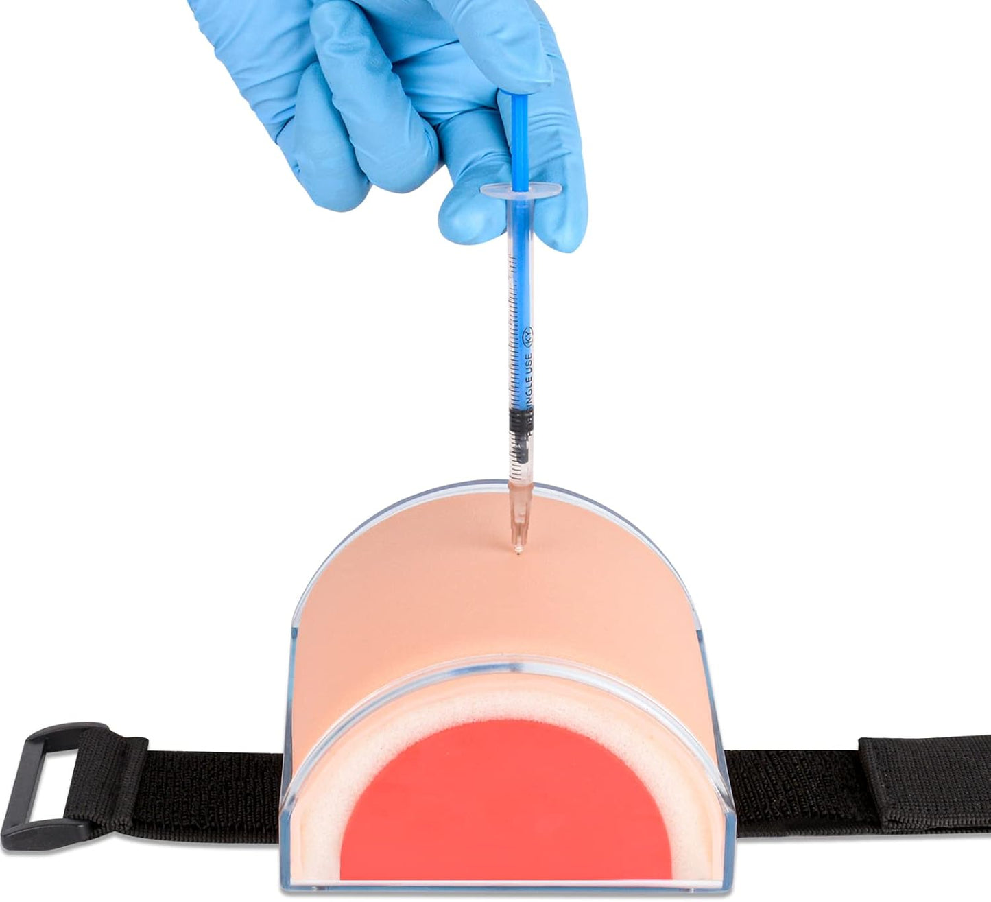 IM,SQ Injection Practice Pad Model with Skin, Subcutaneous Tissue and Muscle Layer for Nurse and