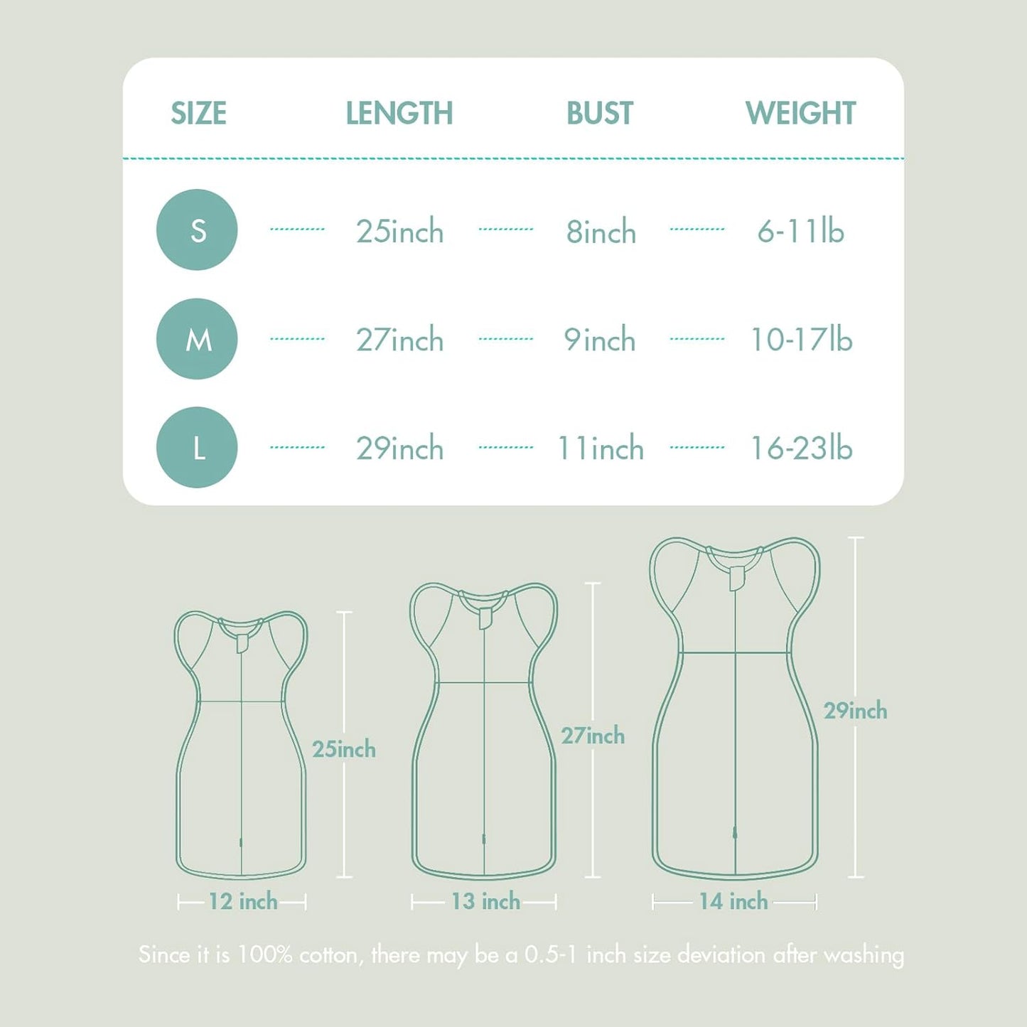 Baby Swaddle 3-6 Months - Arms Up Transitional Swaddles, Transition Swaddle Sack with Removable Cuffs & 2-Way Zipper, Gray Stars Design, Breathable Cotton Newborn Sleep Sacks