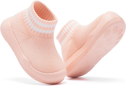 Engtoy Baby Shoes & Socks - Non-Slip Breathable Slippers with Soft Rubber Sole - Baby Boys & Girls Slip On Sneakers