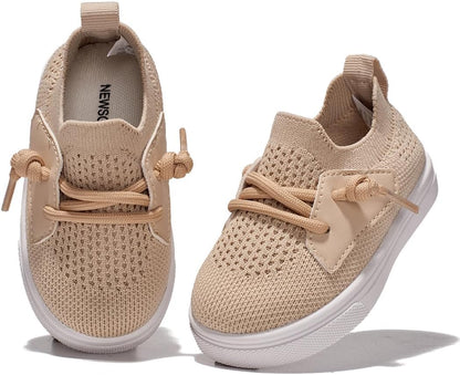 Newsonet Baby Shoes Boys Girls First Walking Breathable Non Slip Walker Sneakers Soft Sole 6 9 12 18 20 24 Months