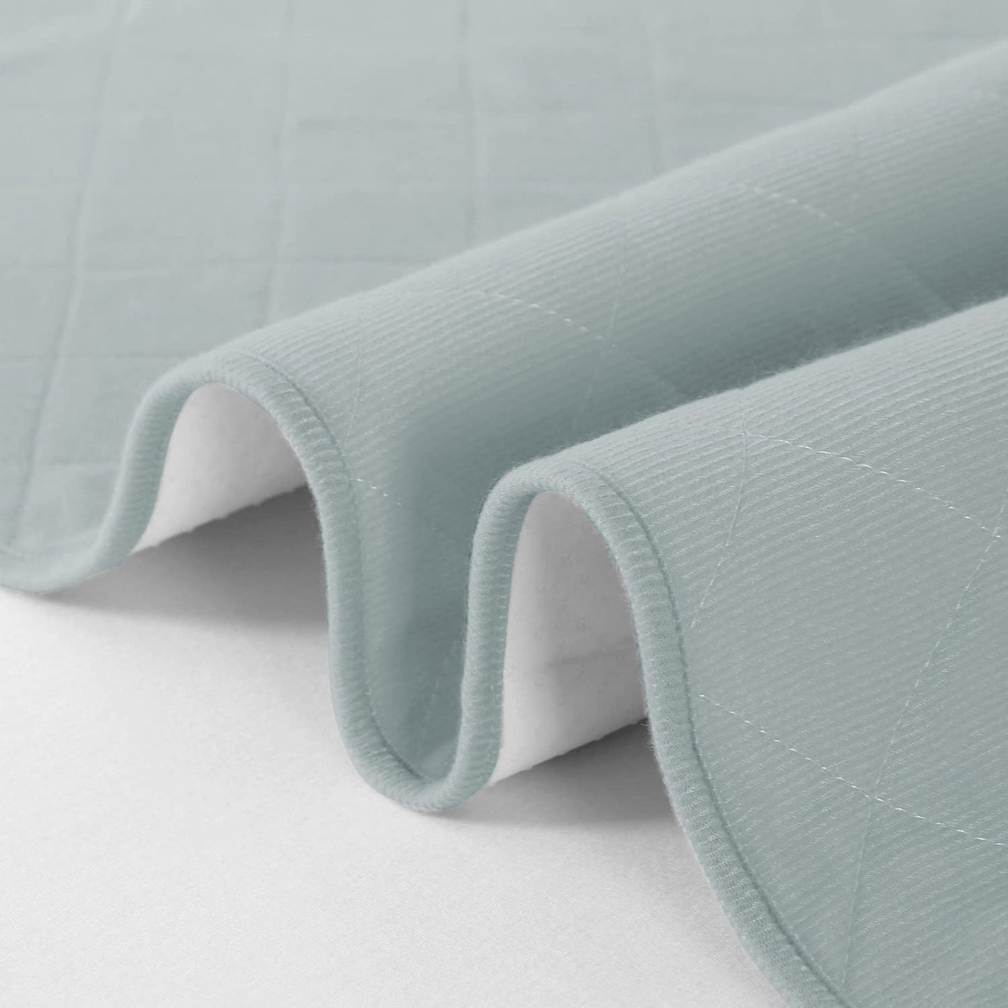 Waterproof Crib Mattress Protector 27" x 38", Non-Slip & Sturdy Mattress Pad Mat, 4 Layers