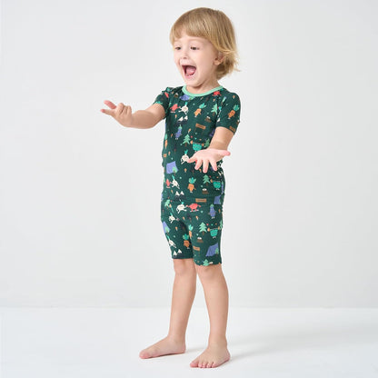 pureborn Baby Toddler Kids Viscose from Bamboo Pajamas Set Pjs 2pcs 18M-8Y